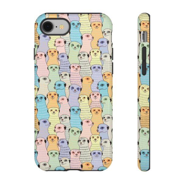 Rainbow Designs Merkats On Tough Cases Custom Phone Cases For iPhone and Samsung Series.