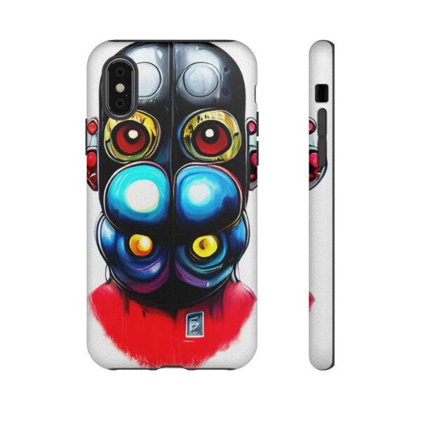 Rainbow Designs Robot On Tough Cases Custom Phone Cases For iPhone Google Pixel and Samsung Series - Image 6