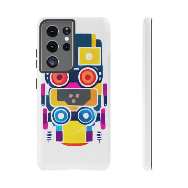 Rainbow Designs Robot On Tough Cases Custom Phone Cases For iPhone Google Pixel and Samsung Series - Image 65