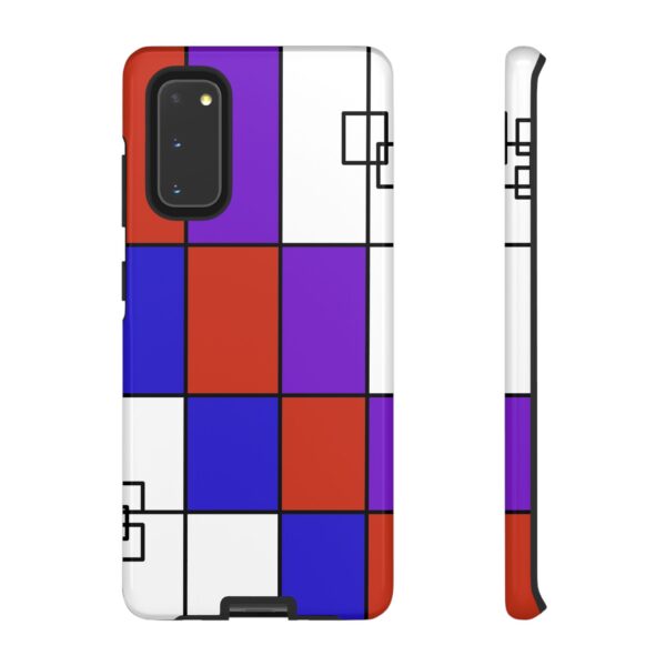 Rainbow Designs Mondrian Art On Tough Cases Custom Phone Cases For iPhone Google Pixel and Samsung Series - Image 25