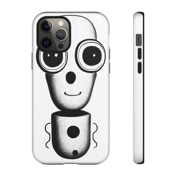 Rainbow Designs Robot On Tough Cases Custom Phone Cases For iPhone Google Pixel and Samsung Series - Image 36