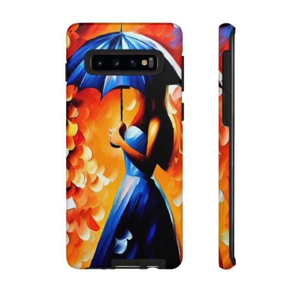 Rainbow Designs Woman With Umbrella On Tough Cases Custom Phone Case For iPhone and Samsung Series - Image 18