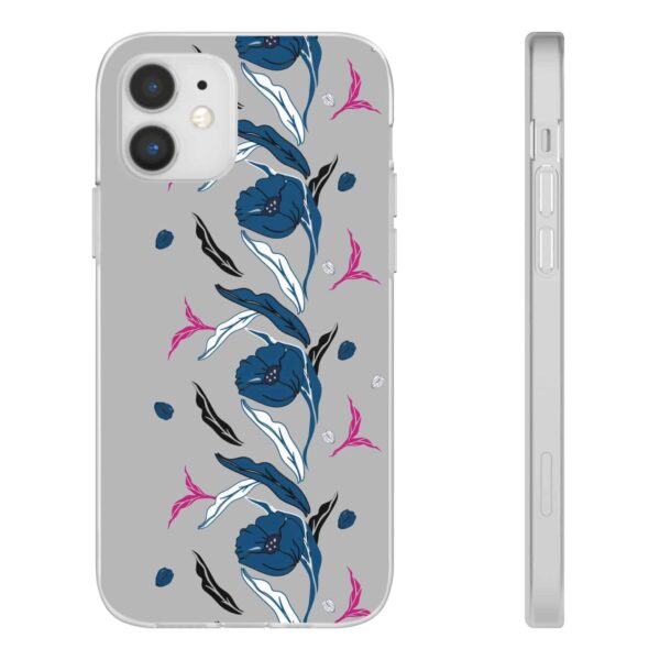 Rainbow Designs Blue Poppies On Flexi Cases Custom Phone Cases For iPhone and Samsung Series - Image 55