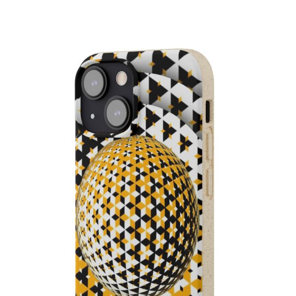 Yellow Gold Sphere Biodegradable Cases For iPhone and Samsung - Image 91