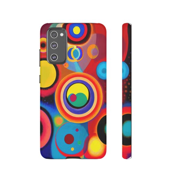 Rainbow Designs Circles in Circles On Tough Cases Custom Phone Cases For iPhone Google Pixel and Samsung Series - Image 77