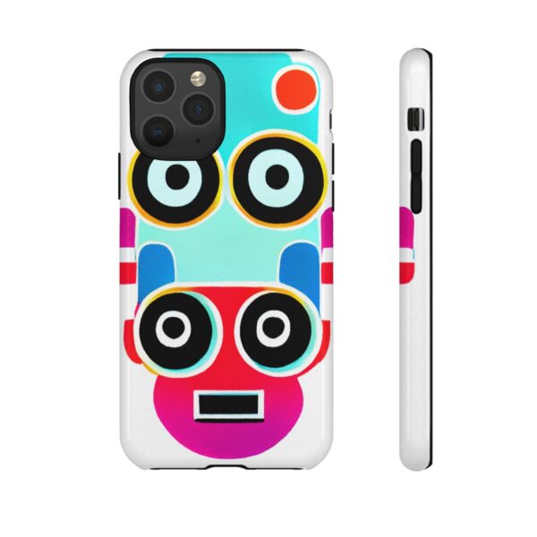 Rainbow Designs Robot On Tough Cases Custom Phone Cases For iPhone Google Pixel and Samsung Series - Image 21