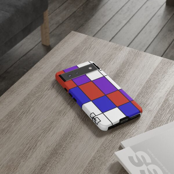 Rainbow Designs Mondrian Art On Tough Cases Custom Phone Cases For iPhone Google Pixel and Samsung Series - Image 74