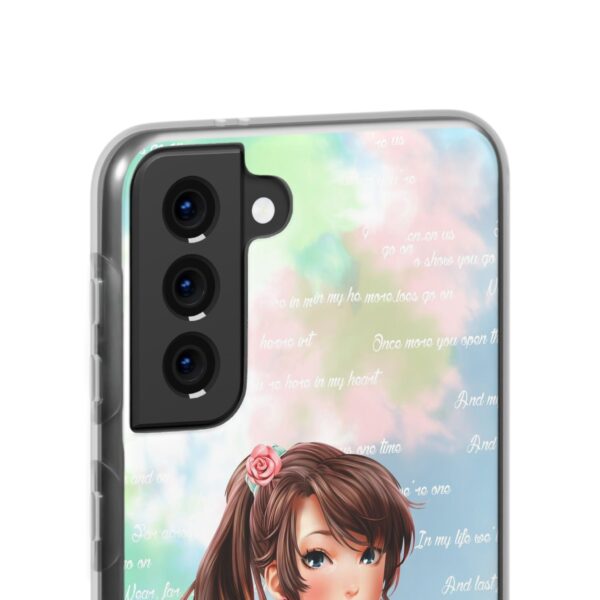 Girl With Flowers Flexi Cases for Samsung and iPhone - Image 169