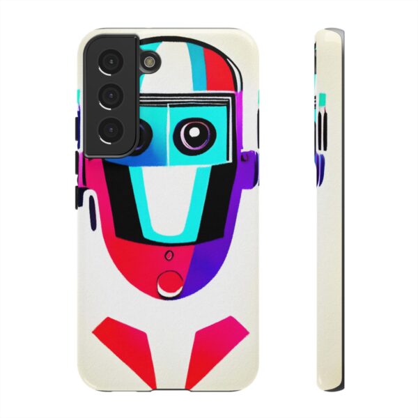 Rainbow Designs Robot On Tough Cases Custom Phone Cases For iPhone Google Pixel and Samsung Series - Image 83