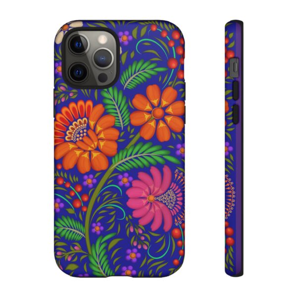 Rainbow Designs Bright Flowers painting On Tough Cases Custom Phone Cases For iPhone Google Pixel and Samsung Series - Image 36