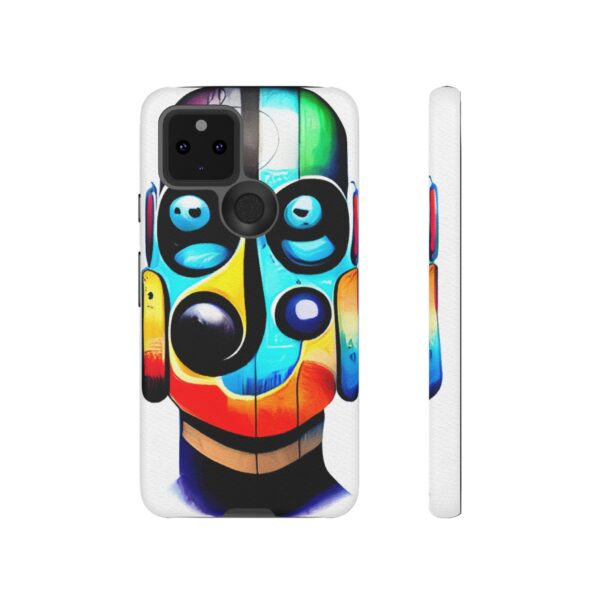 Rainbow Designs Robot On Tough Cases Custom Phone Cases For iPhone Google Pixel and Samsung Series - Image 69