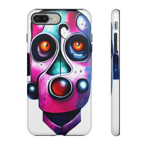 Rainbow Designs Robot On Tough Cases Custom Phone Cases For iPhone Google Pixel and Samsung Series - Image 3