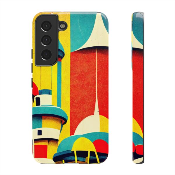 Rainbow Designs Amusement Park On Tough Cases Custom Phone Cases For iPhone Google Pixel and Samsung Series - Image 83