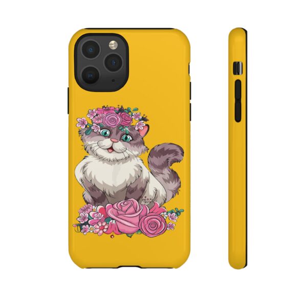 Rainbow Designs Cute Cat On Tough Cases Custom Phone Cases For iPhone Google Pixel and Samsung Series - Image 21