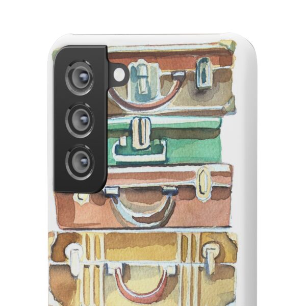 Suitcases stack Snap Cases Custom Phone Cases For Samsung Google Pixel and iPhone Lines - Image 111