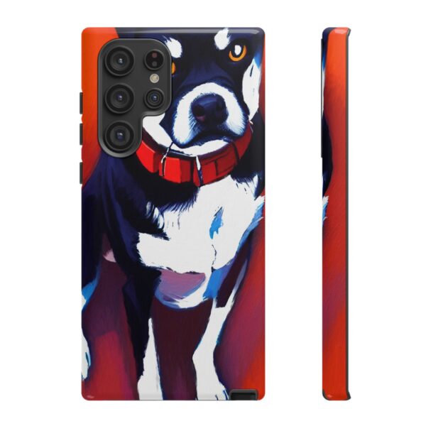 Rainbow Designs Dog Portrait On Tough Cases Custom Phone Cases For iPhone Google Pixel and Samsung Series. - Image 91