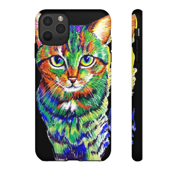 Rainbow Designs Master Cat On Tough Cases Custom Phone Cases For iPhone Google Pixel and Samsung Series - Image 24