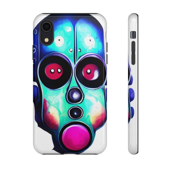 Rainbow Designs Robot On Tough Cases Custom Phone Cases For iPhone Google Pixel and Samsung Series - Image 7