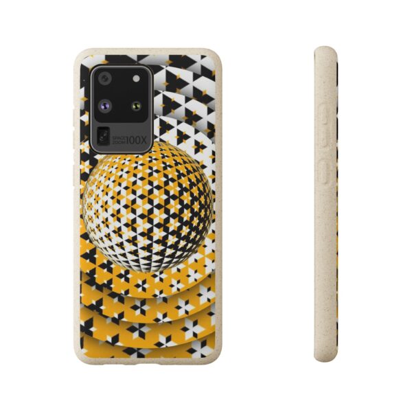 Yellow Gold Sphere Biodegradable Cases For iPhone and Samsung - Image 9