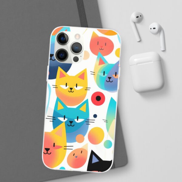 Funny Cat Flexi Cases For iPhone and Samsung - Image 77