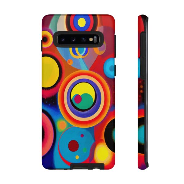 Rainbow Designs Circles in Circles On Tough Cases Custom Phone Cases For iPhone Google Pixel and Samsung Series - Image 18