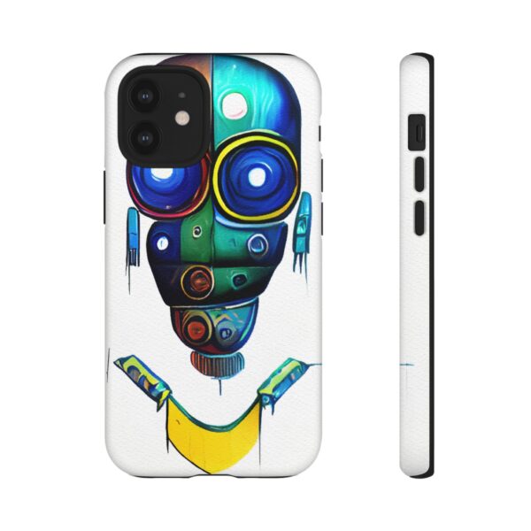 Rainbow Designs Robot On Tough Cases Custom Phone Cases For iPhone Google Pixel and Samsung Series - Image 8