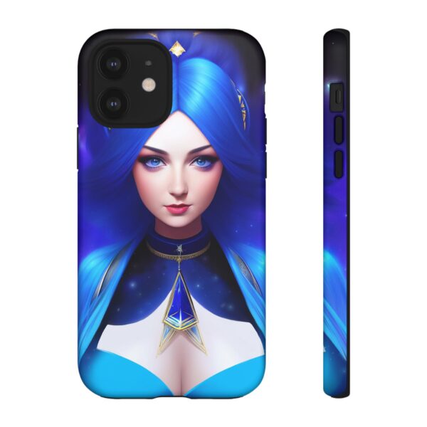 Rainbow Designs Beautiful Girl On Tough Cases Custom Phone Case For iPhone 12 and iPhone 11 - Image 4