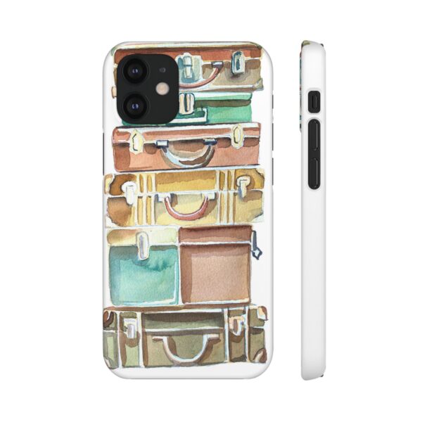 Suitcases stack Snap Cases Custom Phone Cases For Samsung Google Pixel and iPhone Lines - Image 71