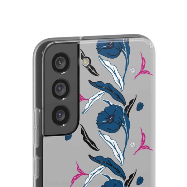 Rainbow Designs Blue Poppies On Flexi Cases Custom Phone Cases For iPhone and Samsung Series - Image 189