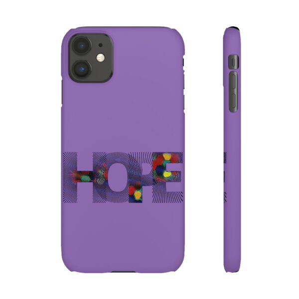 Rainbow Designs "HOPE" On Snap Cases For iPhone  and Samsung - Image 51