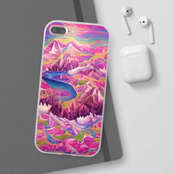 Rainbow Designs Colorful Nature On Flexi Cases Custom Phone Cases For iPhone and Samsung Series - Image 15