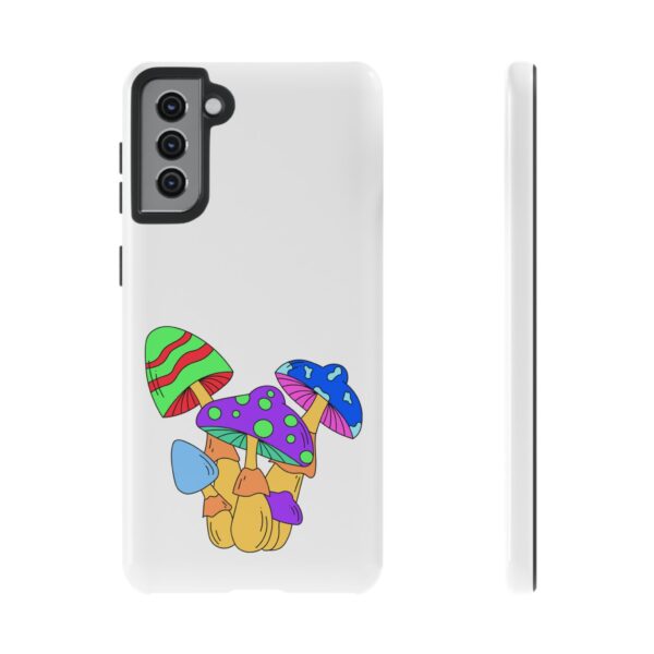 Rainbow Designs Mushrooms On Tough Cases Custom Phone Cases For iPhone and Samsung Series. - Image 59