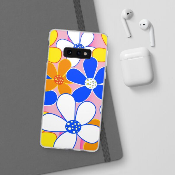 Cartoon Flowers Flexi Cases For iPhone and Samsung - Image 30