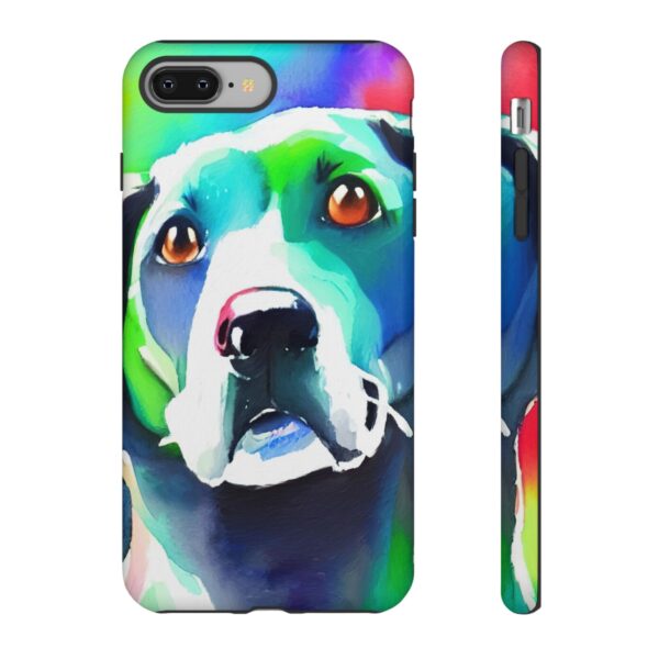 Dog Portrait On Tough Cases Custom Phone Cases For iPhone Google Pixel and Samsung Series - Image 4