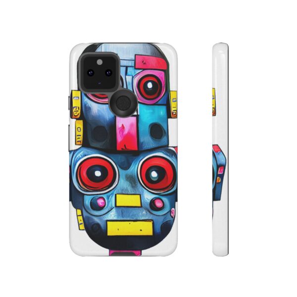 Rainbow Designs Robot On Tough Cases Custom Phone Cases For iPhone Google Pixel and Samsung Series - Image 67