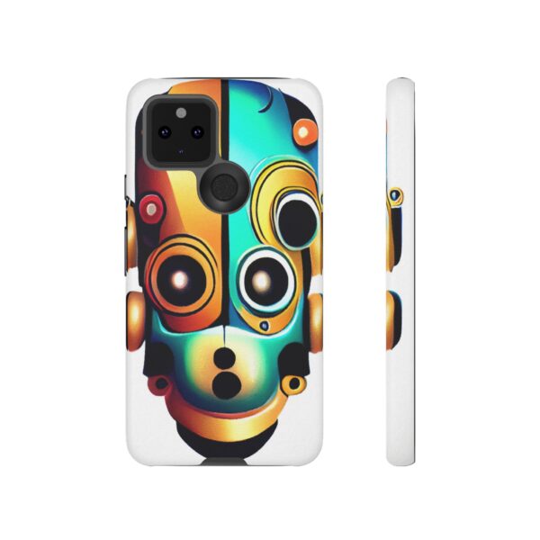 Rainbow Designs Robot On Tough Cases Custom Phone Cases For iPhone Google Pixel and Samsung Series - Image 69