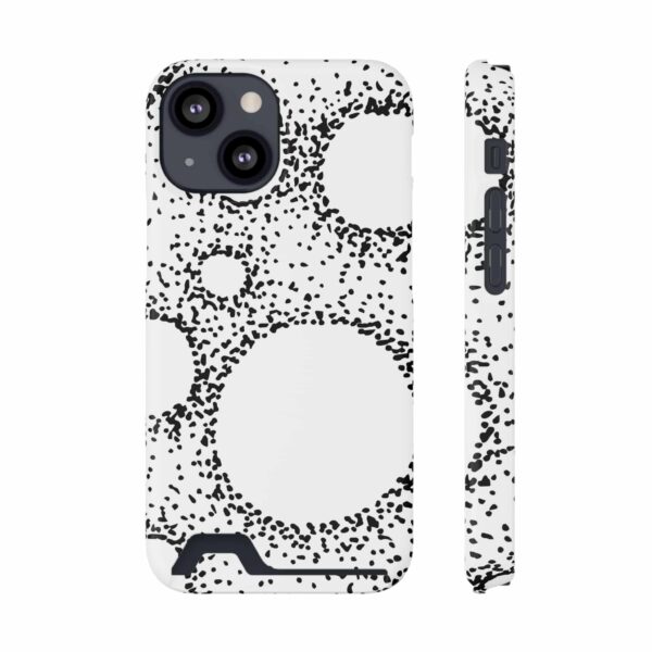 Rainbow Designs Round Shapes On Phone Case With Card Holder Custom Phone Case For iPhone and Samsung - Image 33