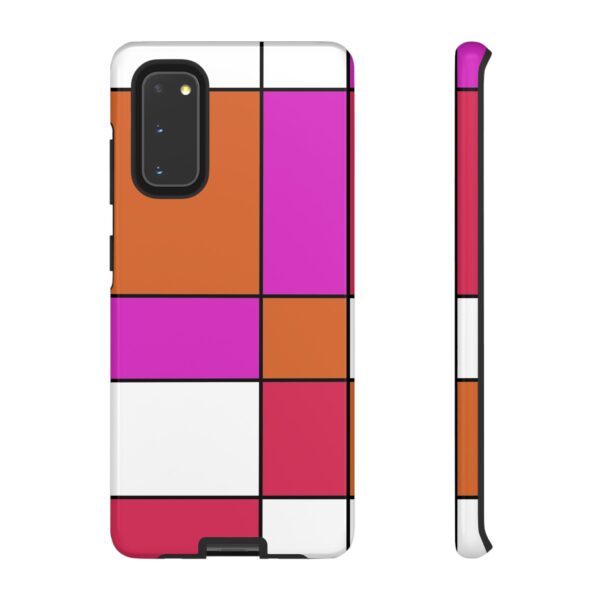 Rainbow Designs Mondrian Art On Tough Cases Custom Phone Cases For iPhone Google Pixel and Samsung Series - Image 25