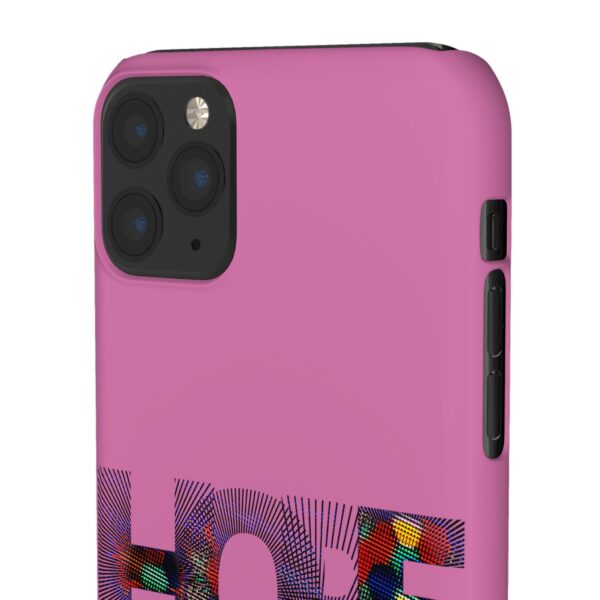 Rainbow Designs "HOPE" On Snap Cases For iPhone  and Samsung - Image 56