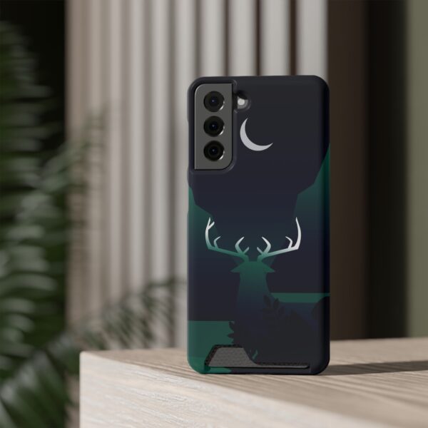 Rainbow Designs Deer On Phone Case With Card Holder Custom Phone Case For iPhone and Samsung - Image 76