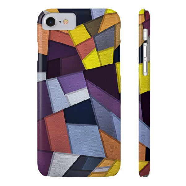 Rainbow Designs Multicolot Polygon On Slim Phone Cases Case-Mate Custom Phone Cases For iPhone and Samsung Series - Image 2