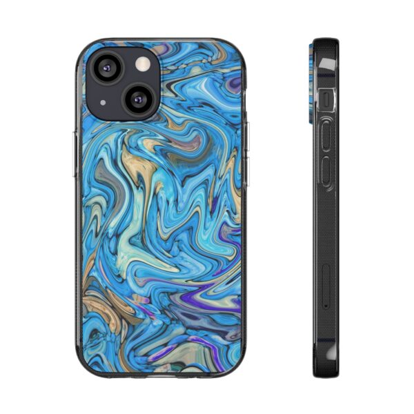 Rainbow Designs Clear Silicone Phone Case For iPhone - Image 3