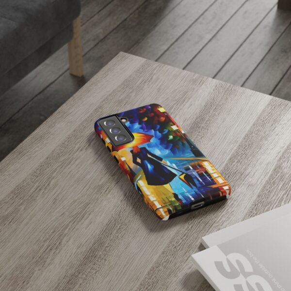 Rainbow Designs Woman With Umbrella On Tough Cases Custom Phone Case For iPhone and Samsung Series - Image 82