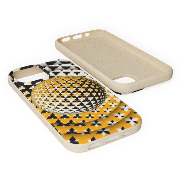 Yellow Gold Sphere Biodegradable Cases For iPhone and Samsung - Image 76