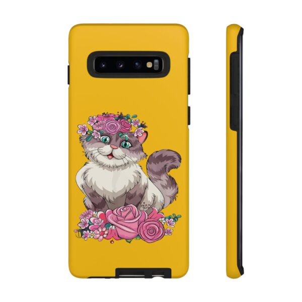 Rainbow Designs Cute Cat On Tough Cases Custom Phone Cases For iPhone Google Pixel and Samsung Series - Image 18