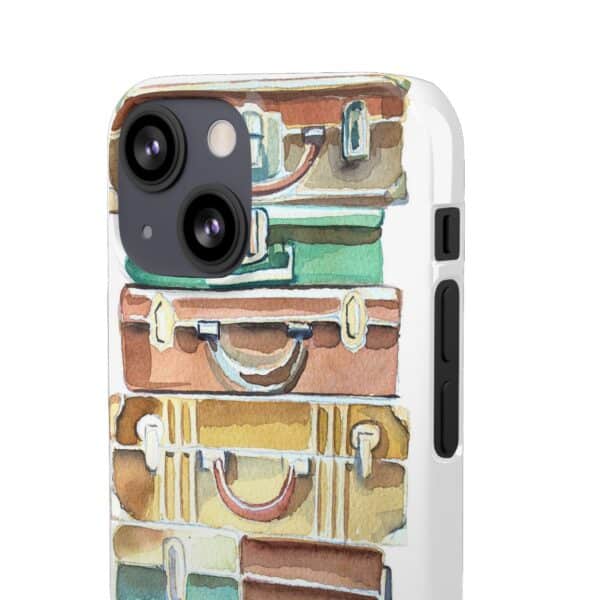 Suitcases stack Snap Cases Custom Phone Cases For Samsung Google Pixel and iPhone Lines - Image 90