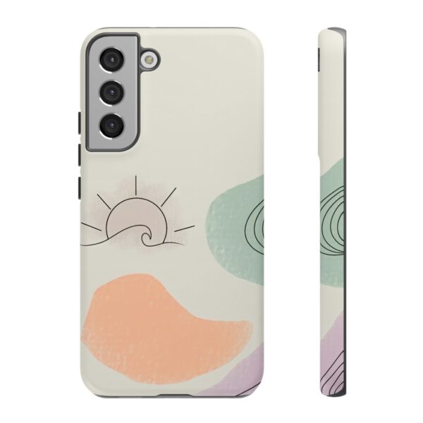 Rainbow Designs Sun Waves On Tough Cases Custom Phone Cases For iPhone Google Pixel and Samsung Series - Image 89