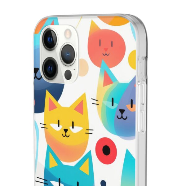 Funny Cat Flexi Cases For iPhone and Samsung - Image 80