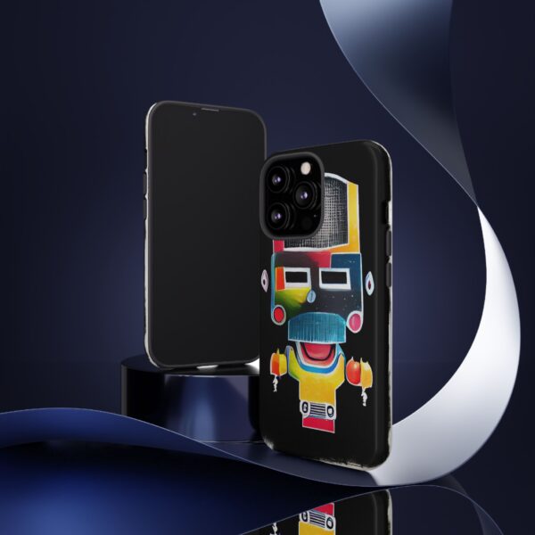 Rainbow Designs Robot On Tough Cases Custom Phone Cases For iPhone Google Pixel and Samsung Series - Image 48