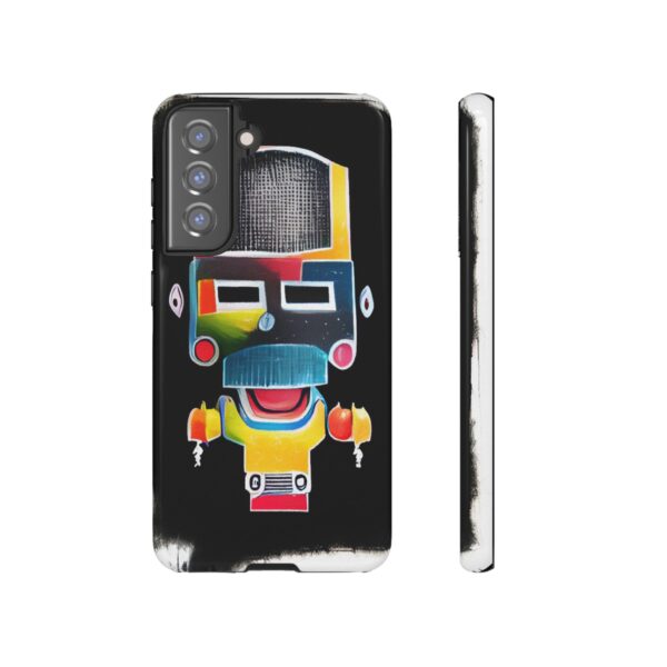 Rainbow Designs Robot On Tough Cases Custom Phone Cases For iPhone Google Pixel and Samsung Series - Image 79